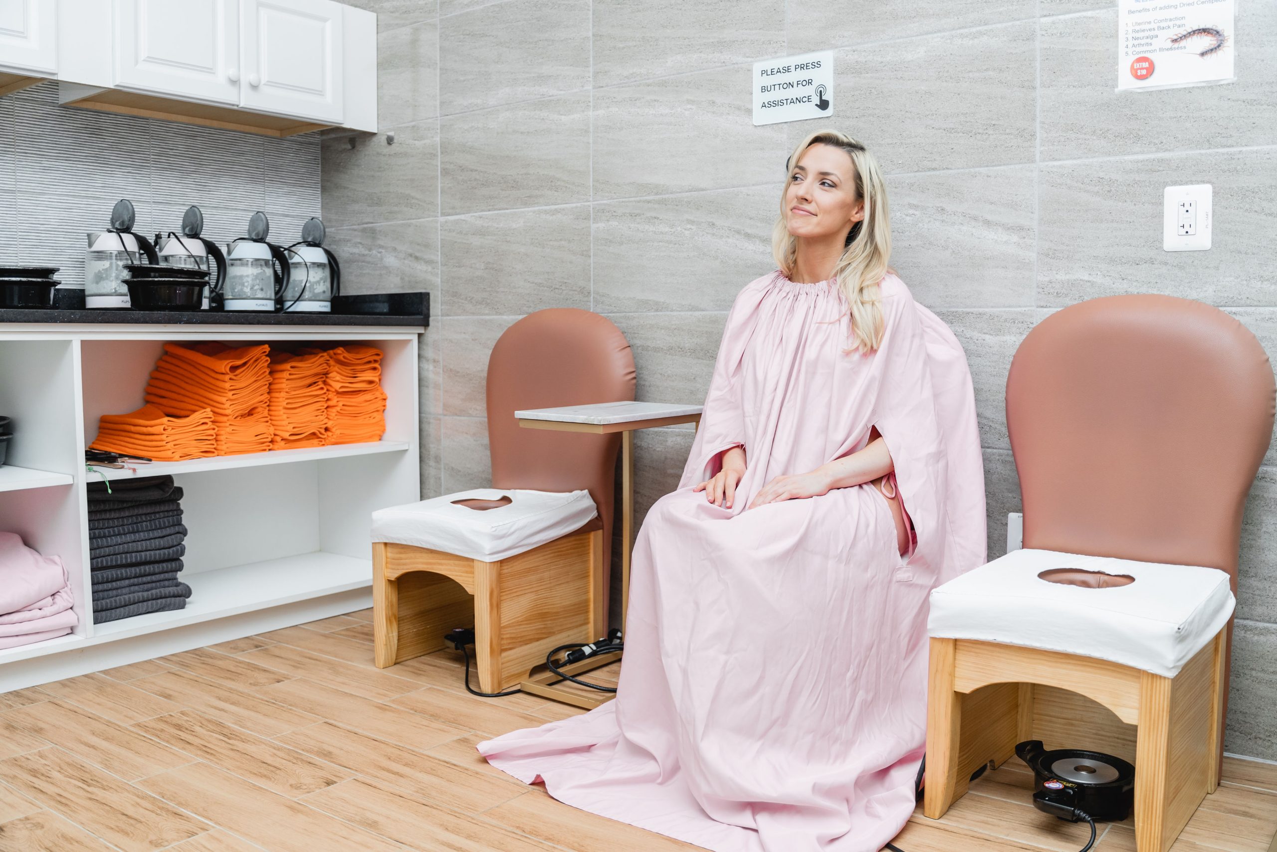 V-Steam Herb Treatment at King Spa Chicago